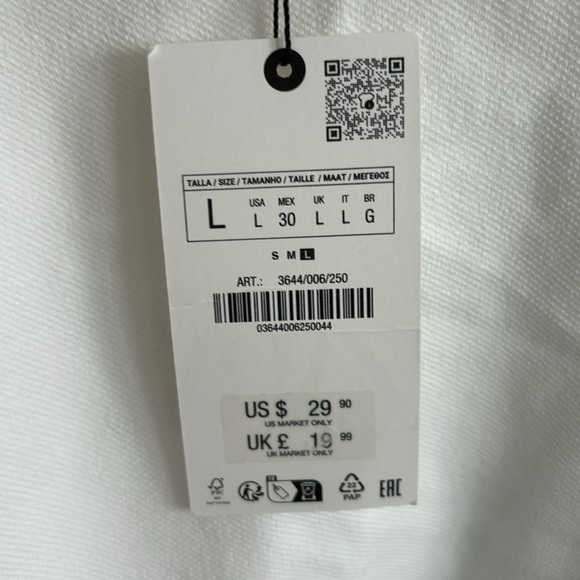 NWT Zara top and skirt set - Picture 4 of 5